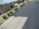 Haullng asphalt to Wyndham Suites, Glenview