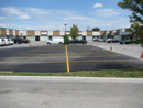 Haullng asphalt to Wyndham Suites, Glenview